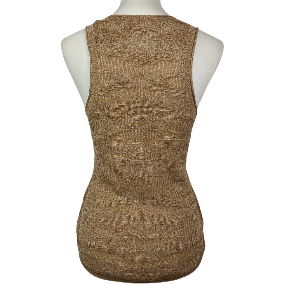 Veronica Beard Katla Knit Tank Gold Multi - Picture 2 of 7